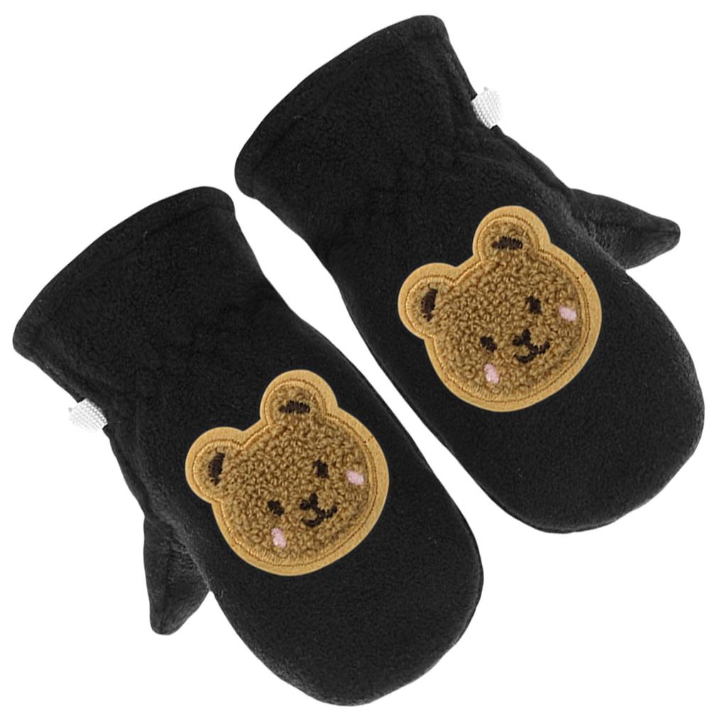 Umeloeo Cute and Stylish Bear Design Baby Thick and Warm for Fall and Perfect for Snow School and Outdoor Suitable for Elementary School Boys and Ages