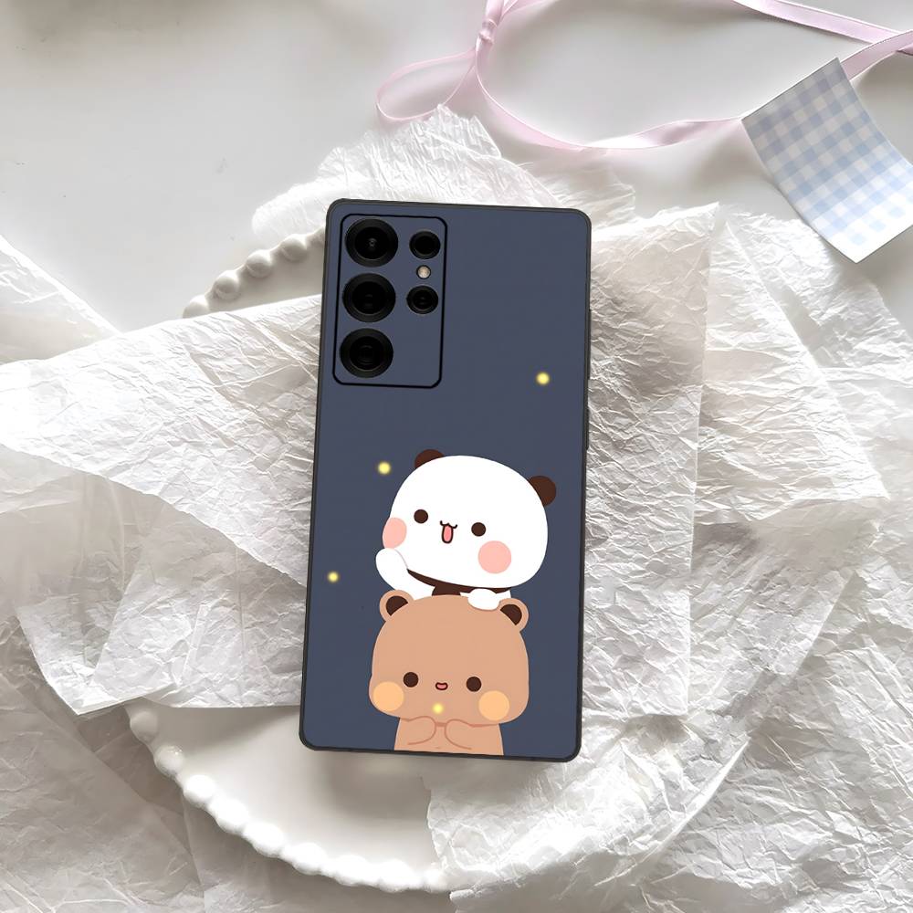 BUBU DUDU Cartoon Phone Case For Samsung S 24 Fe 25 Ultra Plus 20 Lite 21 30 22 23 24 22 Ultra 5G Fundas