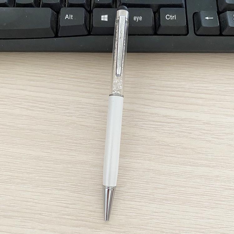 Sailai Crystal Diamond Metal Ballpoint Pen - Twist Design with Customizable Logo Option
