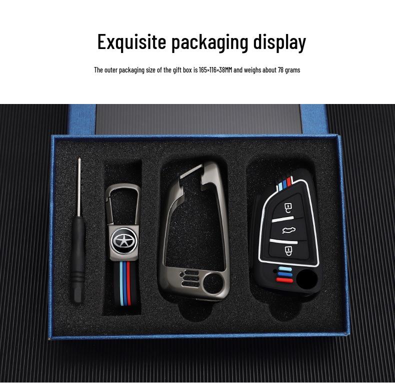 New JAC Refine S3, S2, S5, M4 Key Cover Shell with Buckle - Remote Control Bag