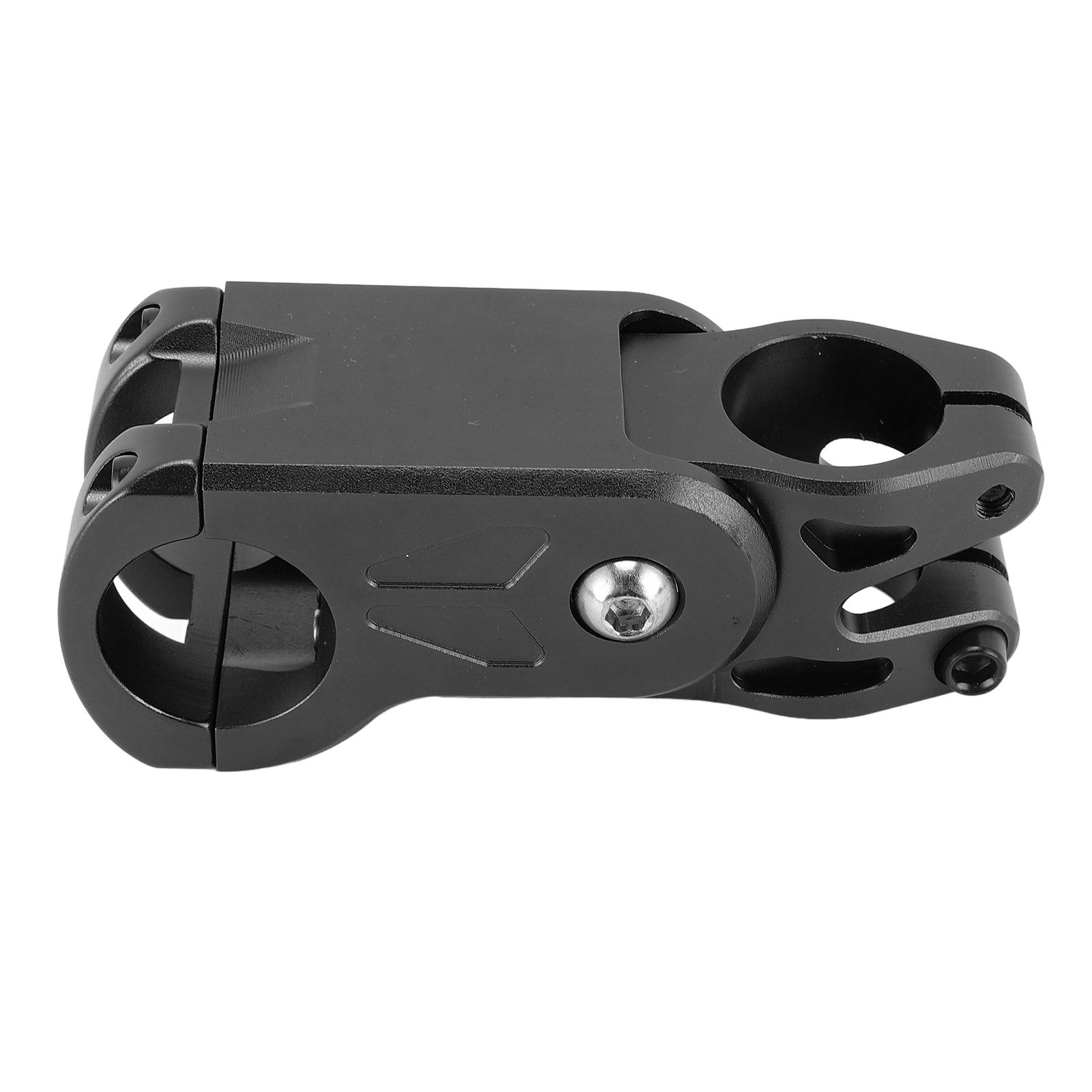 

Bike Stem High Density CNC Processing Soft and Hard Adjustable Anti Vibration Ride Mountain Bike Stem Black чорний