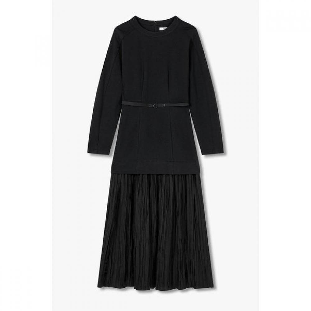 

Studio Tomboy Layering Detail Belted Dress 9106141104ar 99 (black)/One size