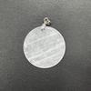 3Pcs, Energy Natural Stone Gemstone Round Pendants, DIY Jewelry Making Charms for Necklace, Bracelet, and Craft Accessories, Unique Gifts 30×30mm