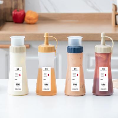 350ml Kitchen Flour Salt Condiment Squeeze Container Baking Sugar Coffee Powder Shaker Salads Sauce BBQ Spice Dispenser Bottle
