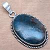 Pendant Chrysocolla Gemstone Handmade Gift For Her Silver Jewelry 2"