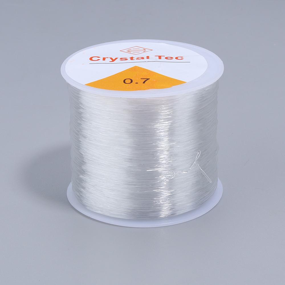 0,4-1 mm Kristall Elastische Schnur Dehnbares Seil Perlenfaden Schnüre Fäden Für Schmuckherstellung DIY Handgemachtes Perlenarmband Zubehör