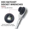 Zweiwege Hex Mini Ratschenschlüssel MINI 72-Zähne Bit-Treiber Sechskant-Bits Adapter Reparaturwerkzeuge
