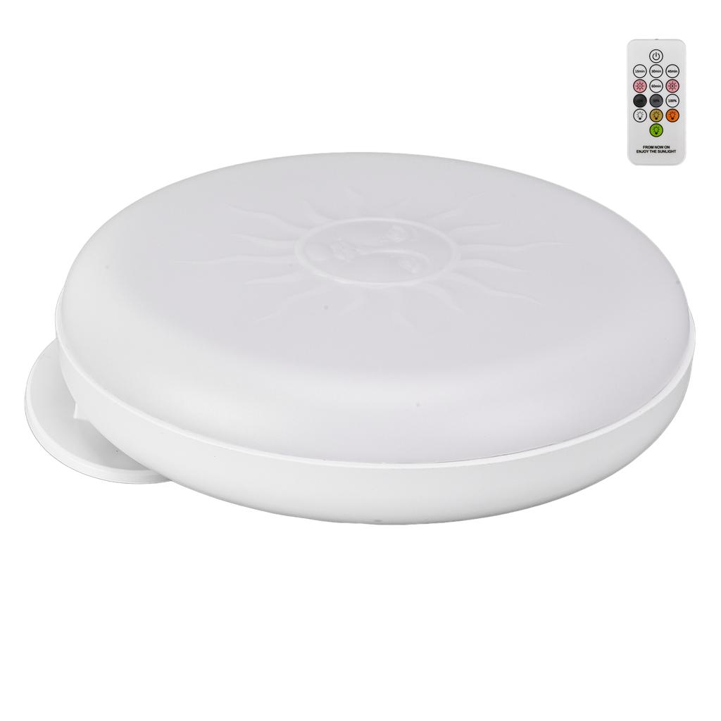 LED Therapy Lamp Remote Control Timing 4 Color Mood Lamp for Headache Relief Sleep Improvement