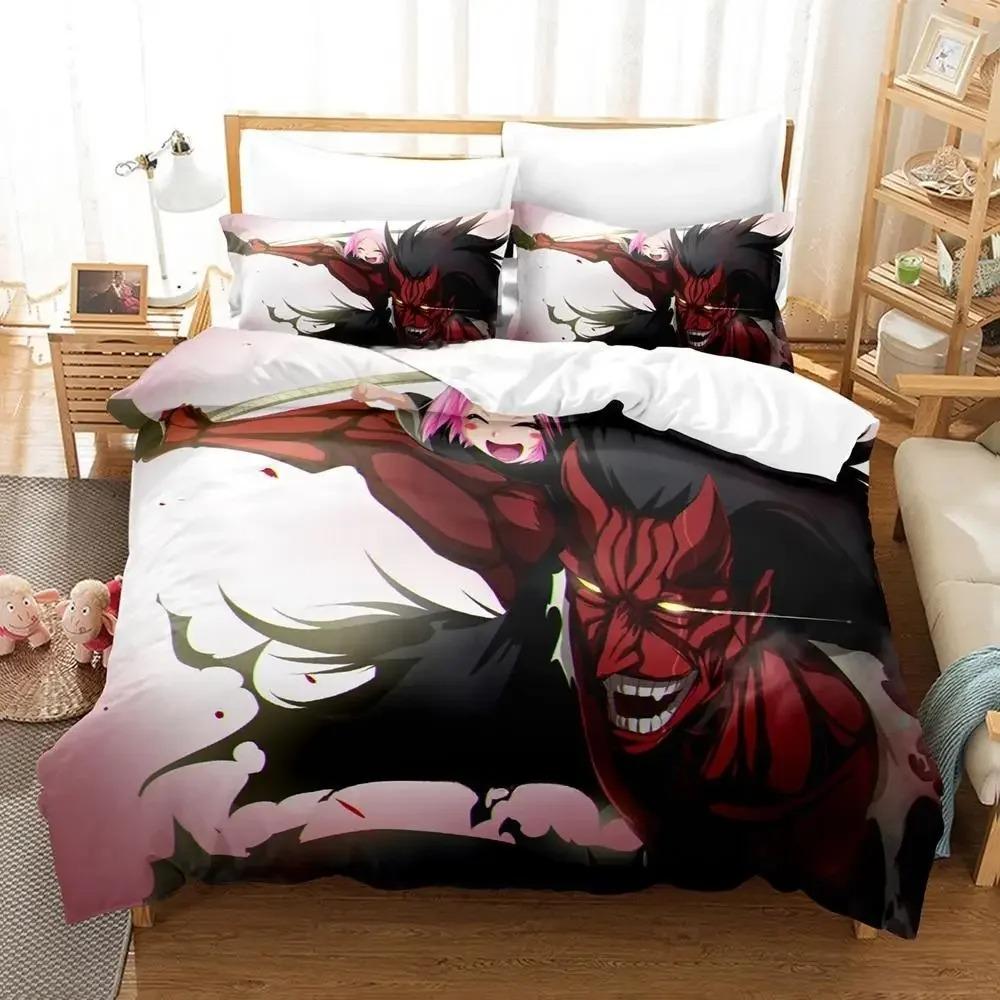 2025 Bleach Bedding Set Single Twin Full Queen King Size Bed Set Adult Kid Bedroom Duvet Cover Sets 3D Print Anime Bed Set