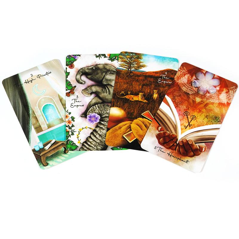 Tarot der Einheit, 84-teiliges Tarotkartendeck, das es Ihnen ermöglicht, sich mit Ihrer göttlichen Führung zu verbinden und die Einheit zu umarmen