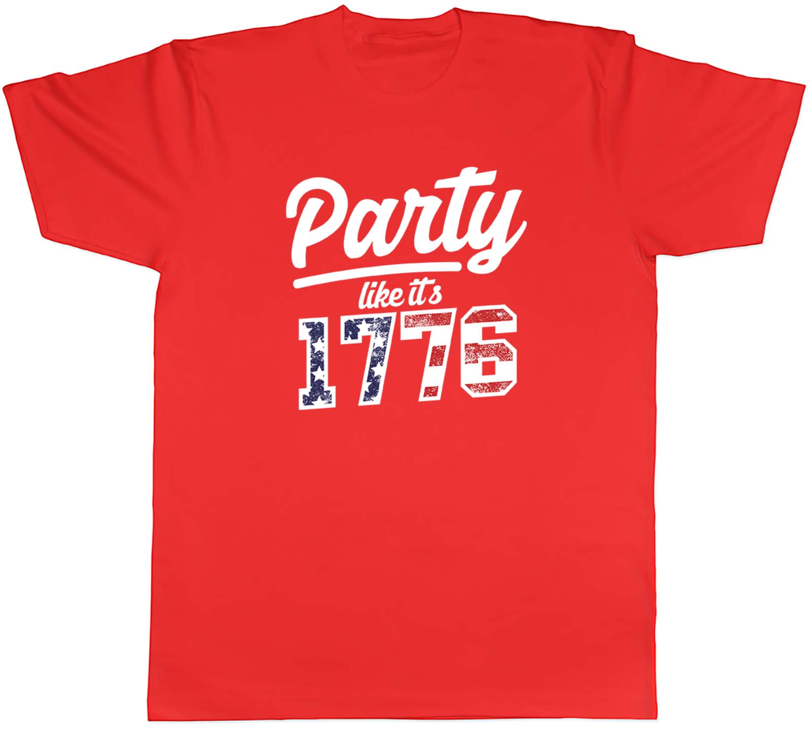 Party Like Its 1776 American Independence Day Unisexs Unisex TShirt Tee Gift S
