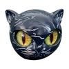 Black Small Resin Cat Figurine Ornaments Cat Figurines Animal Sculpture Decorative For Men Women Birthday Housewarming Entryway