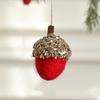 3pcs Cute Acorn Balls Multifunction Xmas Tree Pendant Crafts Wool Felt  Window