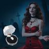 Trick Simulation Novel Magic Toy Fake Tongue Plastic Telescopic Knife Performance Prop Spoof Makeup Ball Prop