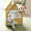 [NICI] Magnet Niki FF2024 Chipmunk JoJo 12cm Magnet Plush Toy Brown