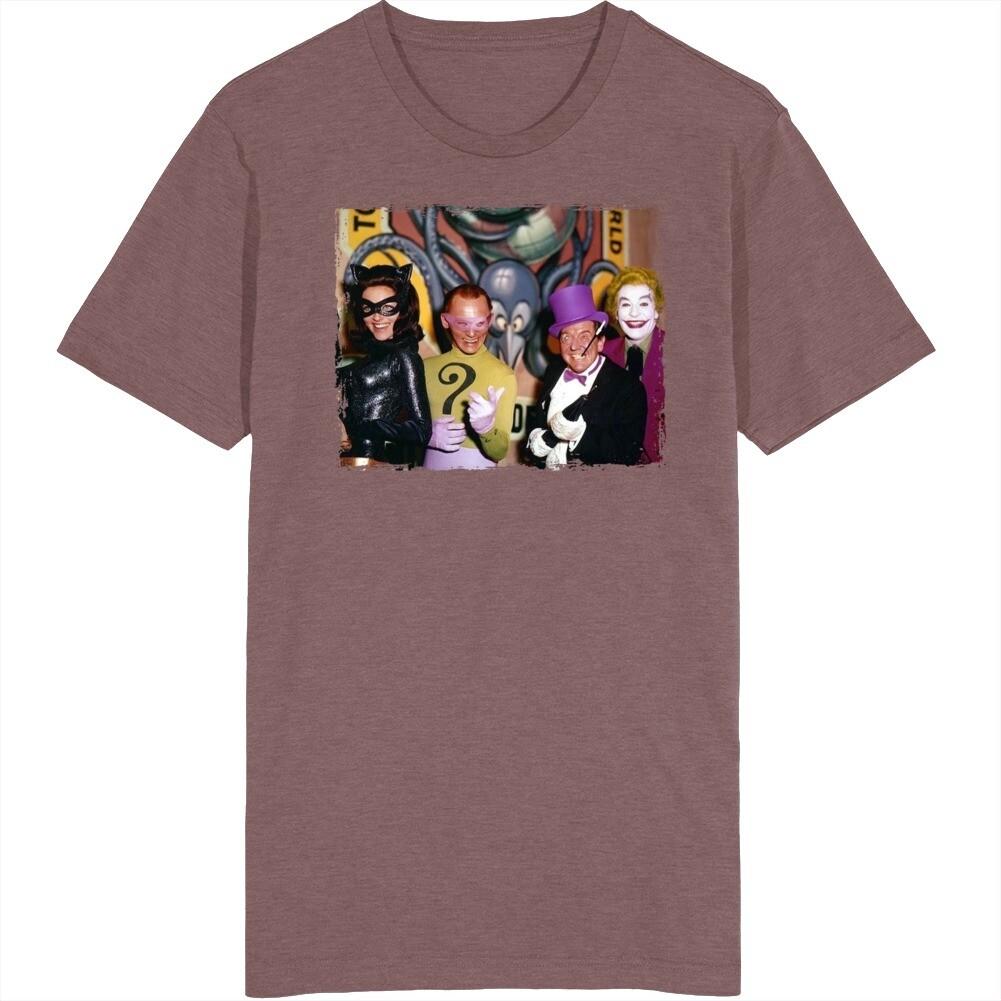 Penquin Joker Riddler Catwoman T Shirt S разноцветный