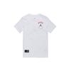 Air Jordan X PSG Logo Printed Crew Neck T-Shirt 'White' DB6515-100
