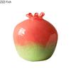 Gradient Color Pomegranate Glass Vase Plant Pots Table Decoration Flowers Arrangement Pomegranate Vase Room Aesthetic Decor