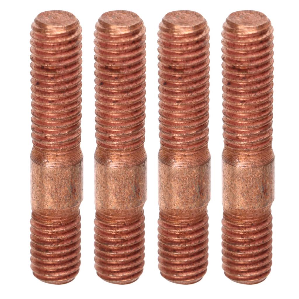 8pcs Turbo Stud Kit M8 1.25, 8mm Metal Alloy High Pressure Resistant Exhaust Manifold