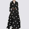 2025 Summer Sleeveless V-Neck Back Zip Elegant Long Dress for Women