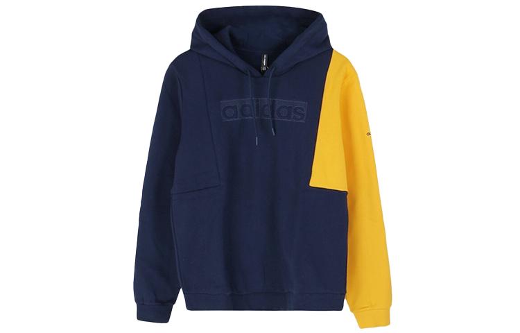 Adidas Neo Sweatshirts Men s College Navy Hooded Moderate Regular EI4358 L