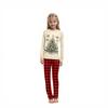 Christmas Prints Family Matching Long Sleeve Tops+Pants Set Family Matching Sets