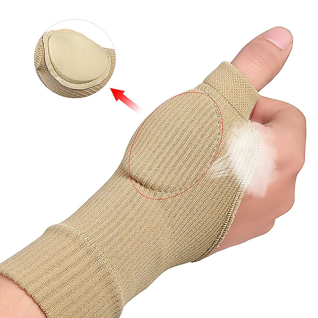 Arthritis Compression Gloves, Half-Finger Breathable Sports Arthritis Carpal Tunnel Gloves For Women Men