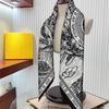 90CM Square Twill Scarf Shawl Hijabs Luxury Autumn Bandana Foulard Neckerchief For Ladies