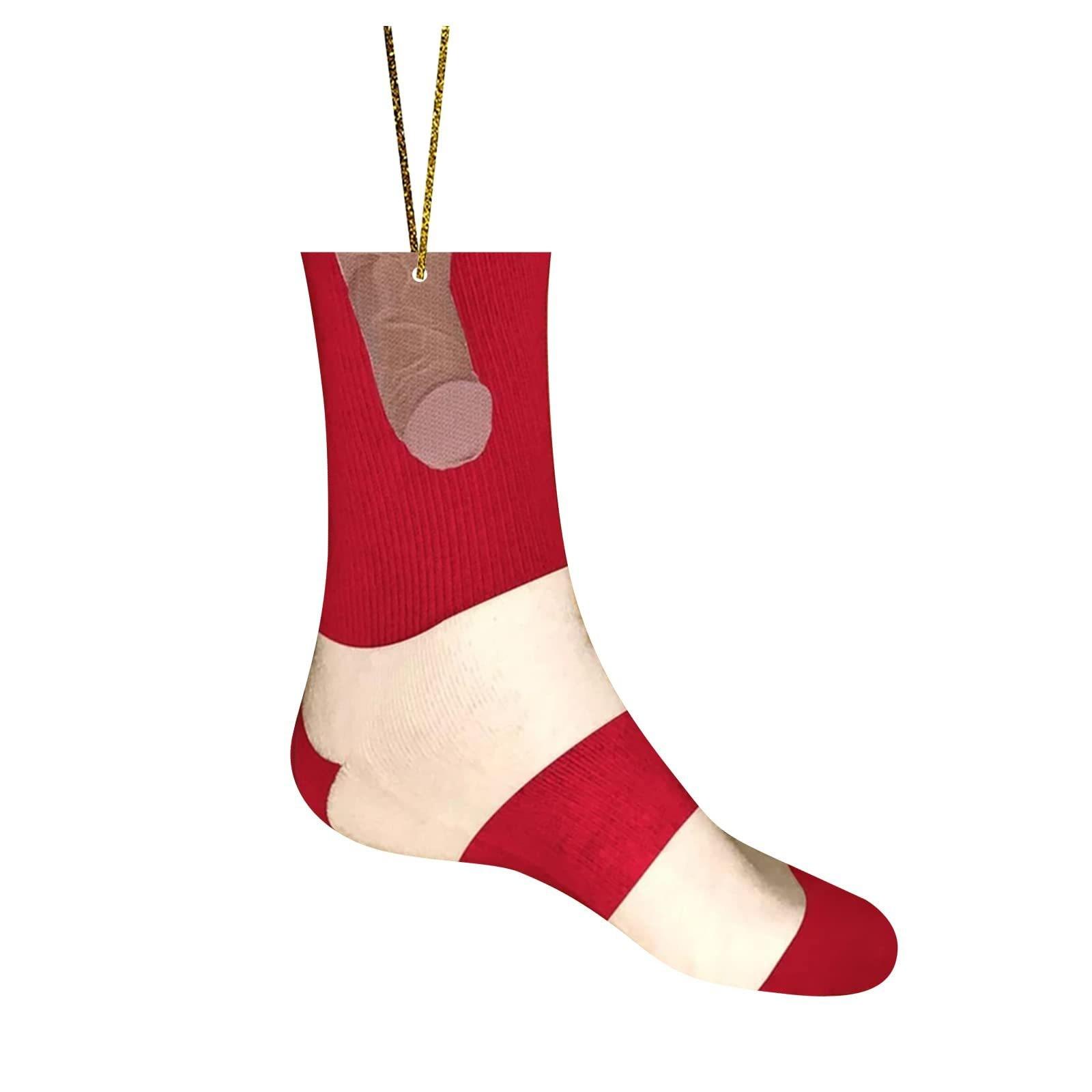 

Christmas Decorative Modeling Acrylic Pendant With Christmas Tree Pendant One Size