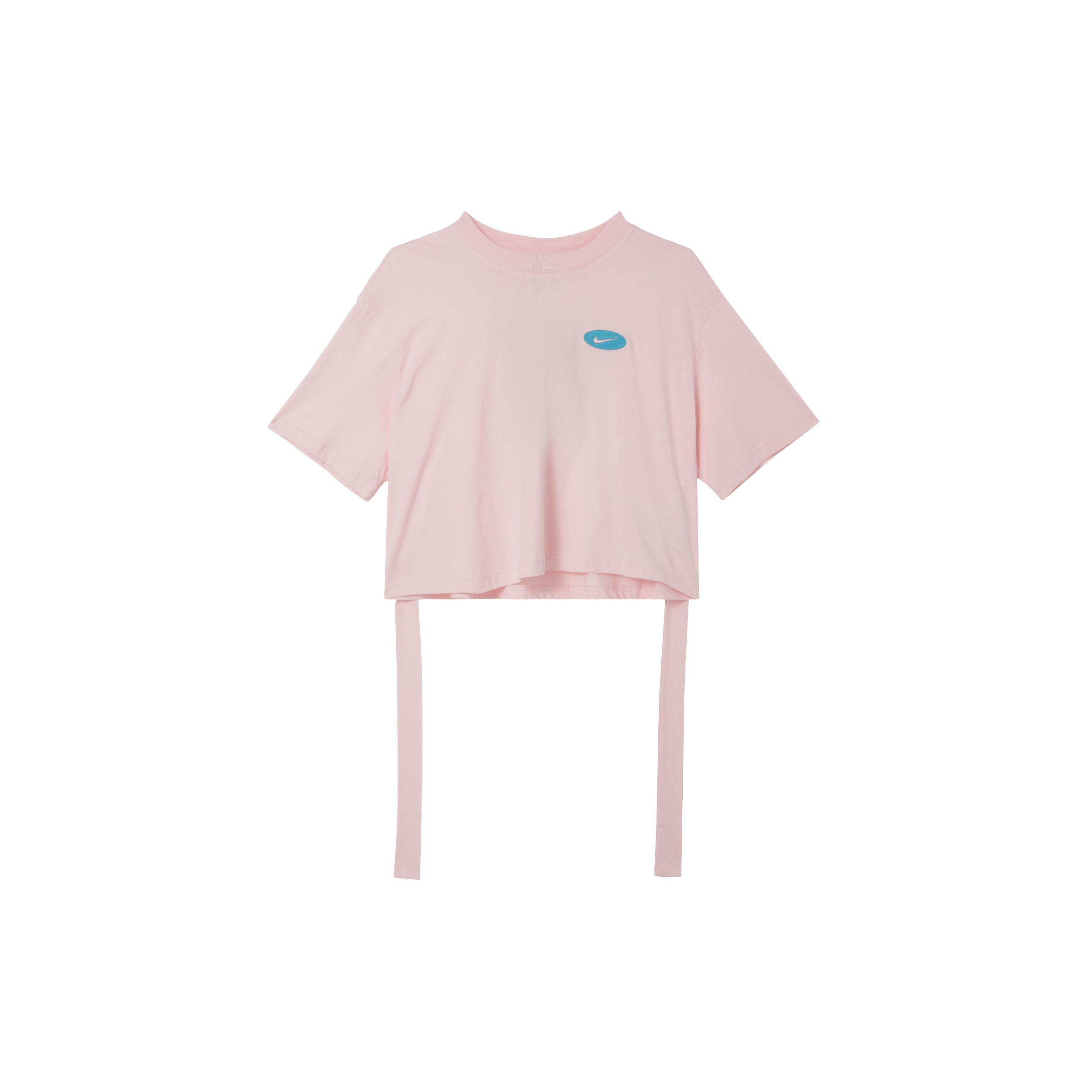 Nike Sportswear Women s Cropped High-Waisted T-Shirt Pink DM6575-610 XL