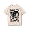 New Chainsaw Man Manga Graphic Printed Tshirt Mens and Womens Tshirt Mens Top Sports Tshirt Mens Tshirt Harajuku Y2K Tee