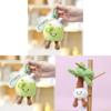 Portachiavi Frutta Peluche Cocco Con Imbottitura Morbida in Poliestere per Regalo Bambine