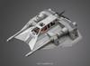 Star Wars Snowspeeder scale plastic model 1/48