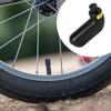 Bike Tire Inflator Electric Bike Pump Inflate Ergonomic Equipment Compact Accessories for Riding Outdoor Sports