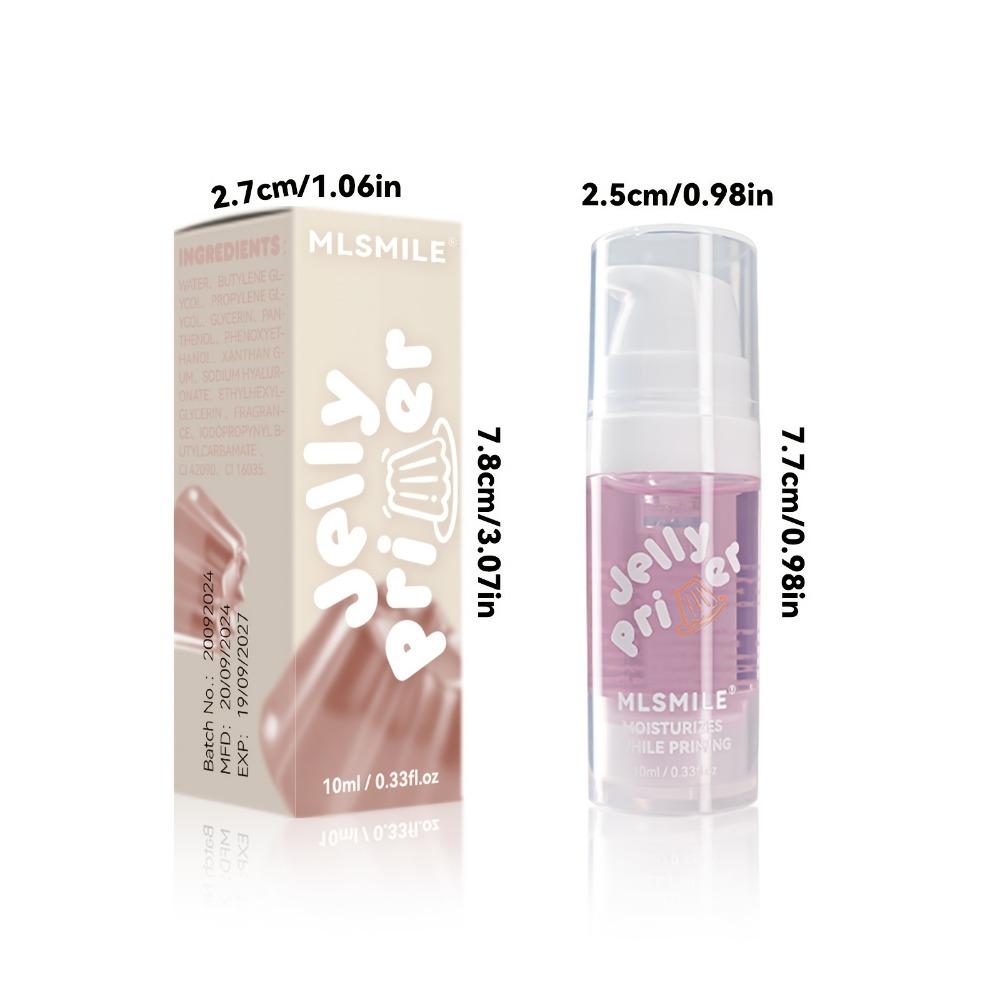 Base de maquillage transparente en gelée, pores invisibles, contrôle du sébum, fini mat, tenue longue durée, pré-maquillage, gel de base