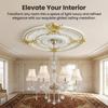 And Decorative Rosette for Lamps in Bedrooms, Or Dining Rooms.