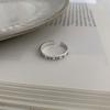 Unique Design Stylish Silver Plated Finger Ring For Women Adjustable And Trendy