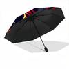 1pc Fire Tiger Print Folding Umbrella, Durable, Suitable for Outdoor Activities or Rain, Suitable for Commuting yy251027134