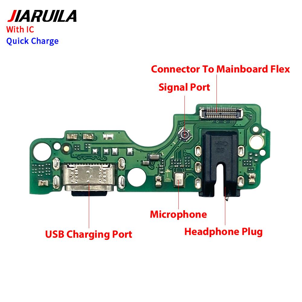 11Pcs Charging Port Flex Cable For Infinix Hot 6 Hot 11i Spark 7 Pro Tecno Pop 1 Plus USB Charger Dock Connector With Microphone