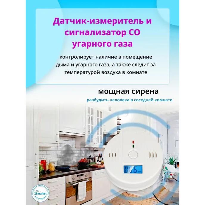 CO Gas Sensor and Alarm