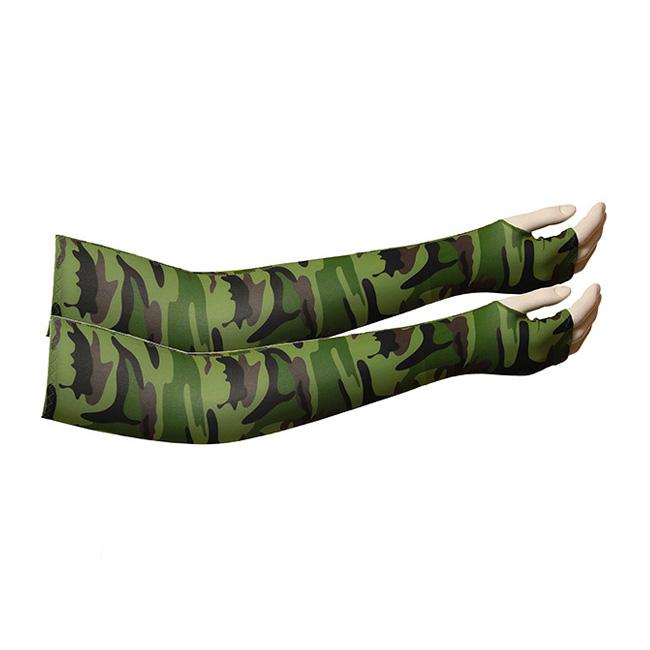 Wholesale Adult's Cooling Arm Sleeves Long Fingerless Gloves Anti-Slip Sun Protection Arm Sleeves
