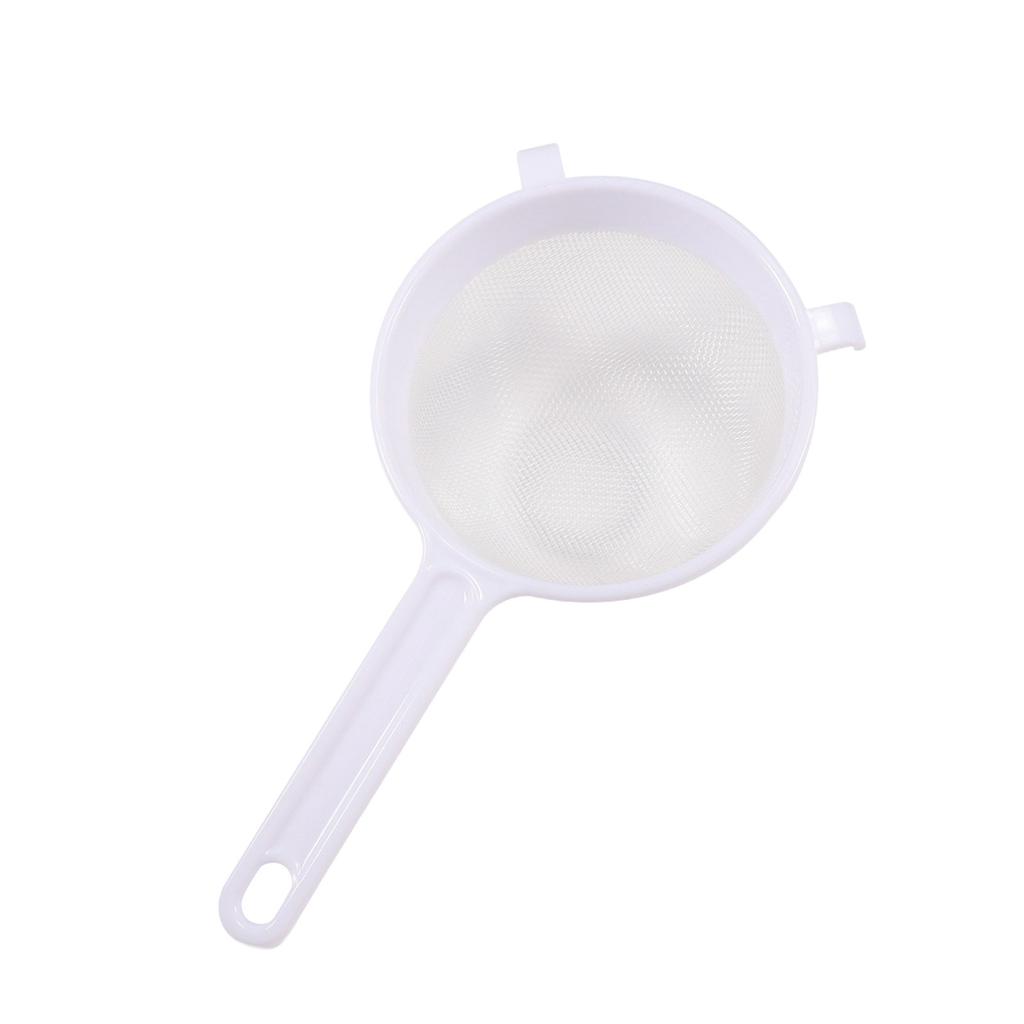 Kitchen Baking Tools: PP Plastic Filter Screen, Filter Screen, Strainer, Flour Filter Screen, Sieve, Handheld Flour Sieve.