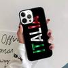 Italien Italia Nationalflagge Handyhülle Cover Für iPhone 17 Air 15 16 14 13 12 Pro Max 11 Pro Max Plus Hülle Schale