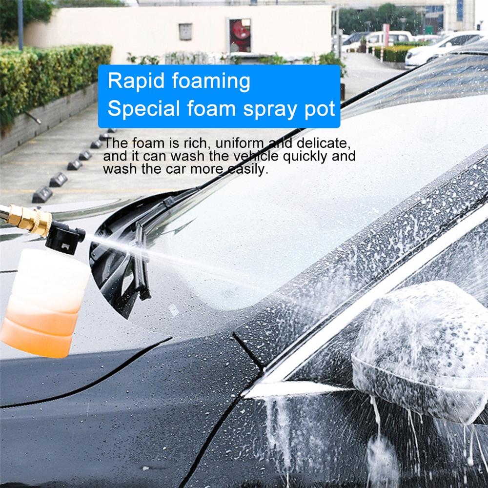 388VF Cordless High Pressure Car Washer Rechargeable Car Washing Foam Machine Electric Water Gun Adjustable Nozzle