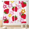 Retro Tableware Kitchen Text Curtain Panels,Distressed Wood Fork Spoon Sweet Home Slogan Full Print Drapes For Bakery Cafe Decor