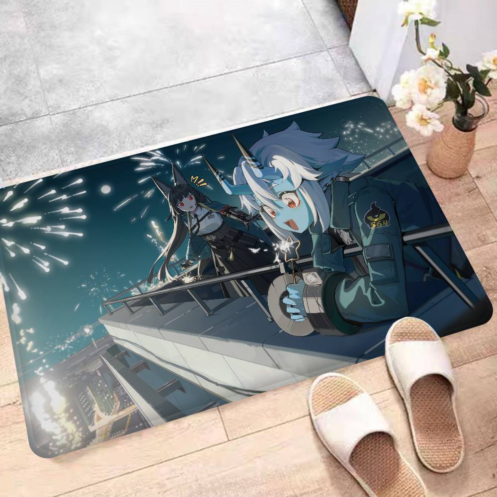 Game Zenless Zone Zero Floor Mat Cheaper Anti-slip Modern Living Room Balcony Printed Bedside Mats