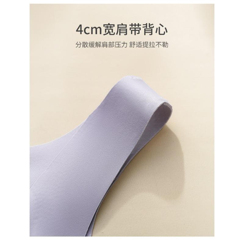 Plus Size Wireless Seamless Minimizer Bra For Women Side Support