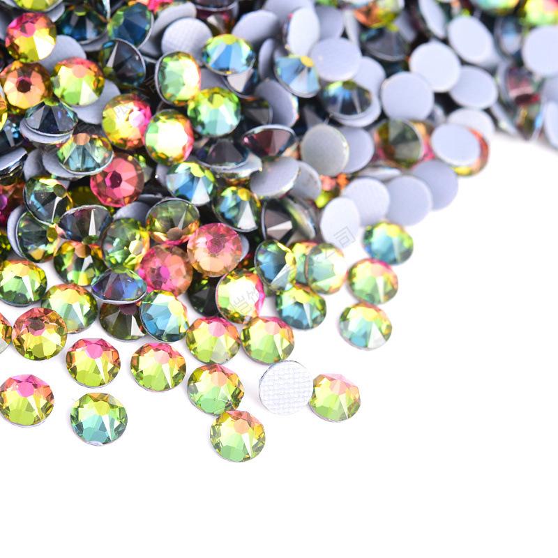 Eight Big And Eight Small Imitation Austrian Glass Hot Glue Bottom Hot Diamond Rhinestone Diy Clothing Accessories
