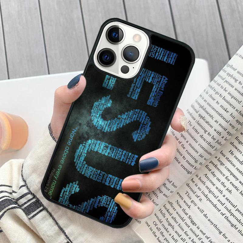 Bible Jesus Christ Christian Quote Phone Case for iPhone 17 Air 16 15 14 12 13 PLUS 11 PRO MAX Cover Fundas