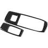 NVCNX Real Premium Carbon Fiber Compatible with Ford Ranger 2019 2020 2021 2022 2023 XLT Lariat XL Car Door Side Window Lift Switch Panel Cover Trim